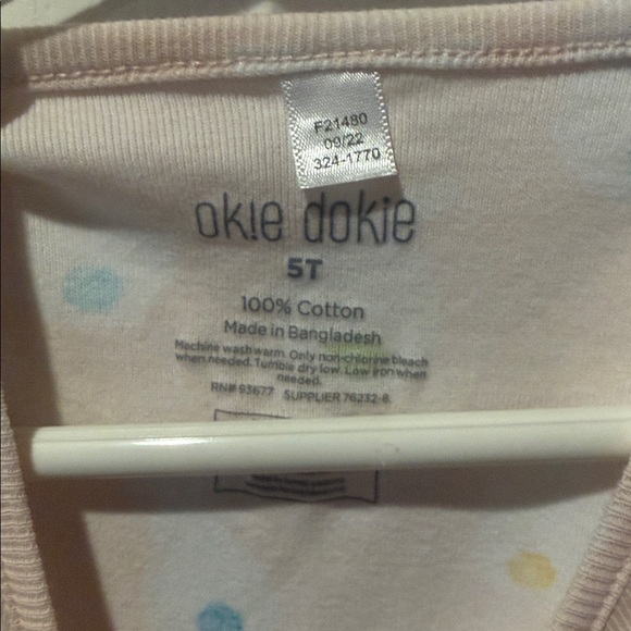 Okie Dokie Cream Dress with Colorful Print - Picture 2 of 3